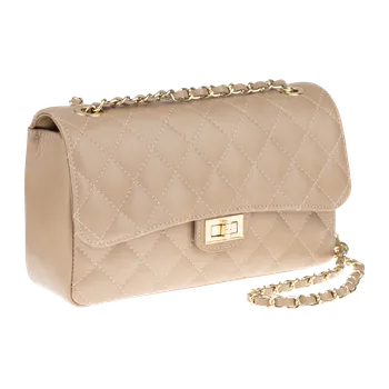 Kabelka NovaKabelka.cz Kožená italská kabelka Eliana Cappuccino