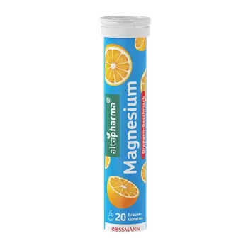 altapharma Šumivé tablety s hořčíkem pomeranč, doplněk stravy 20 ks
