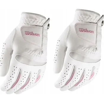 Golfové rukavice Golfová rukavice Wilson Feel Plus (pro levou ruku, vel. S, dámská, 2 kusy)