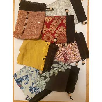 Dárková taška Dárkový sáček ze sarongu 10 cm na 8 cm