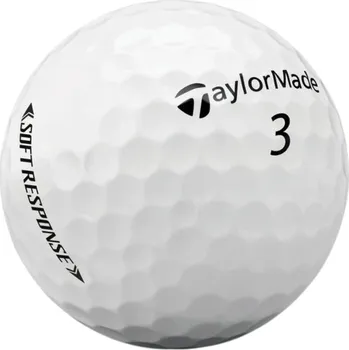 Golf Taylor Made Golfové míčky TaylorMade Soft Response Barva: Bílá, Opotřebení: Nejvyšší kvalita (Třída A)
