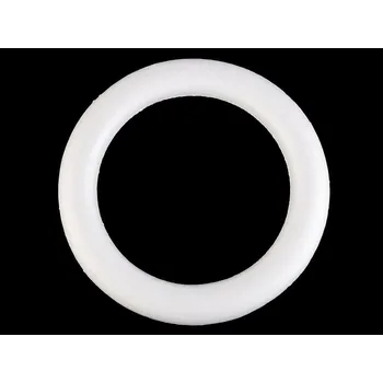 Věnec Ø24 cm polystyren - bílá