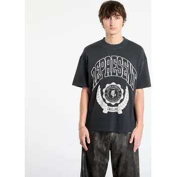 Pánské tričko Tričko REPRESENT Legacy Crest T-Shirt Stained Black XL