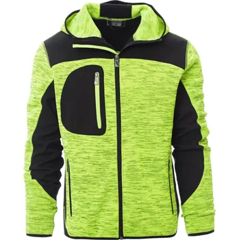 Pánská softshellová bunda PAYPER TRIP pánská pletená bunda Barva: žlutá, Velikost: 3XL