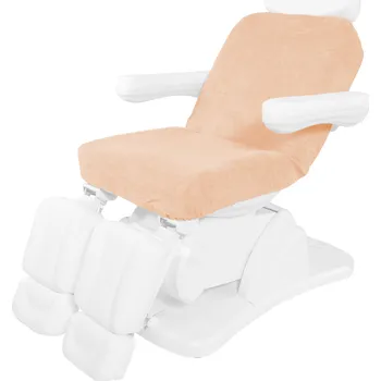 Potah na židli MH Star Froté potah na zádový díl a sedák pedikérských křesel A6 - meruňkový