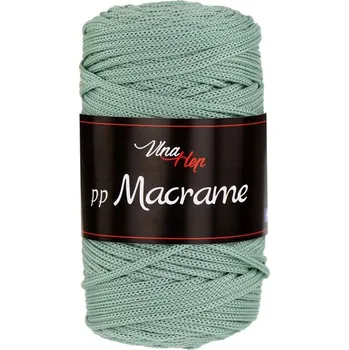 Příze PP Macrame, 2mm, 4134, šedozelená