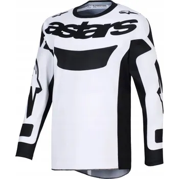Moto bunda Mikina Alpinestars Racer Riway bílá/černá L