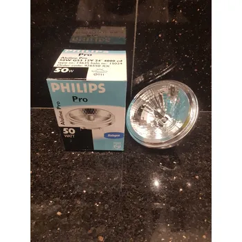Žárovka Halogenová žárovka PHILIPS PRO 50W 24° 12V G53, náhrada za OSRAM HALOSPOT