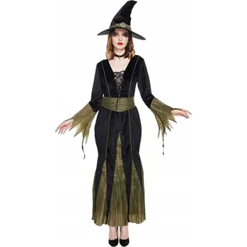 Karnevalový kostým ERASPOOKY Kostým Čarodějnice pro Dospělé Velikost S Halloween