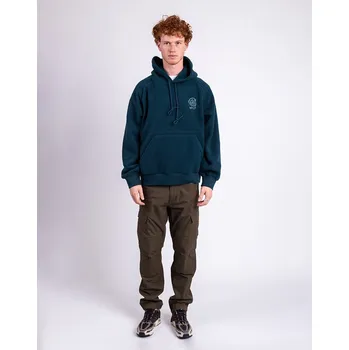 Pánská mikina Carhartt WIP Hooded Helix Sweat Deep Lagoon/Silver Pine L