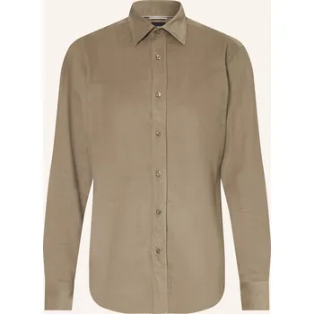 Pánská košile Boss Pánská Manšestrová Košile C-Joe Regular Fit, olivová, 45