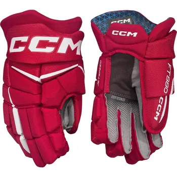 Sportovní chránič Rukavice CCM JETSPEED FT880 Senior Velikost: 14", černo-červené