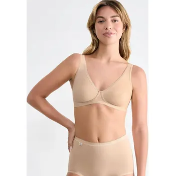 Dámské spodní prádlo Sloggi měkká podprsenka bez kostic Basic+ Soft Bra 80B