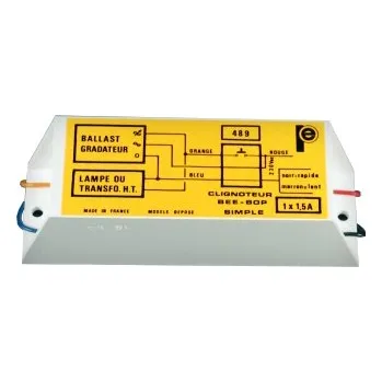 Blikač 489R 1x1.5 A /rychlý-černý/