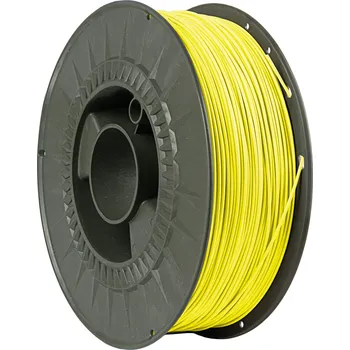 Příslušenství k 3D tiskárně C-TECH Tisková struna (filament) ESSENTIAL LINE, PLA, žlutá, 1,75mm, 1kg