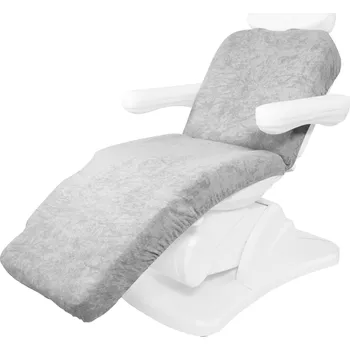 Potah na židli MH Star Froté potah na kosmetické křeslo – sedák, zádový a nožní díl A1 - šedý