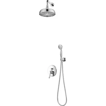 Sprchový set Omnires ART DECO podomítkový sprchový systém, chrom lesk SYSAD25CR