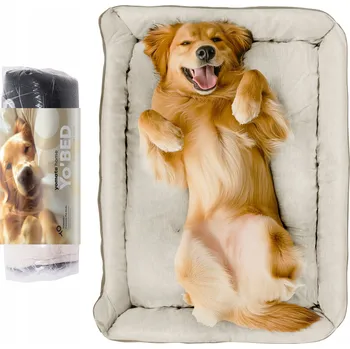 Pelíšek pro psa Psí pelíšek Yomate béžový 90 cm x 79 cm