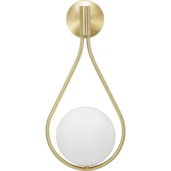 Nástěnné svítidlo Zlaté nástěnné svítidlo Skleněná koule Glamy A Mauro Ferretti