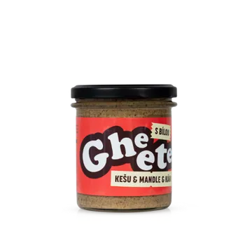 České Ghíčko Gheetella® | 320g Kešu &amp; káva s bílou čokoládou