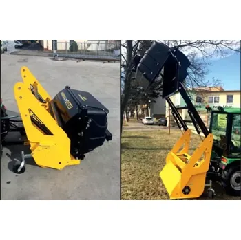 Mulčovač Mulčovač se sběrem s výškovým vyklápěním BISON-1500 | BISON-1500UP | AGROAD