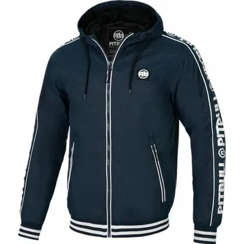 Moto oblečení Pitbull pánská větrovka s kapucí Whitewood, velikost 3XL