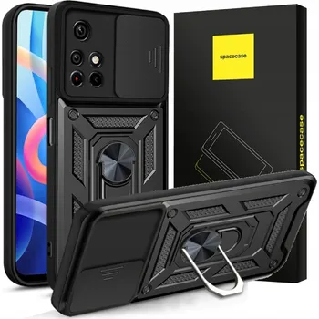 Pouzdro na mobilní telefon Zadní Kryt Spacecase pro Xiaomi POCO X4 Pro 5G černý