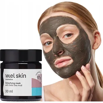 Pleťová maska VÝKONNÁ Detoxikační maska na obličej MEL SKIN