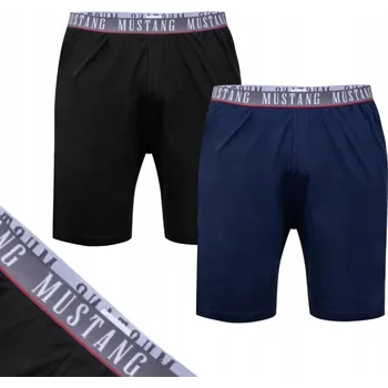 Pánské pyžamo Pánské pyžamové kraťasy MUSTANG , 2 kusy, vel. M