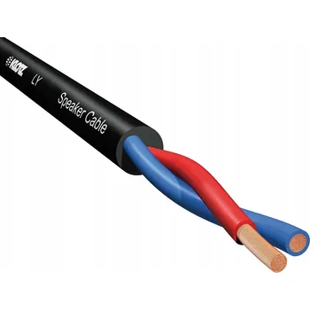 elektrický kabel Reproduktorový kabel Klotz LY240 2 x 4 mm2, 1 m