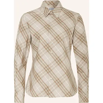 Dámská halenka Burberry Dámská Košilová Halenka Simone, hnědá / světle hnědá...