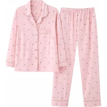 Dámské pyžamo Dámské ROZEPÍNACÍ pyžamo KOMPLET košile a kalhoty do nemocnice, sanatoria M