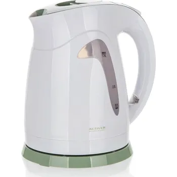 Varná konvice VETRO Konvice varná Carlet 1,7l zelenobílá A25153