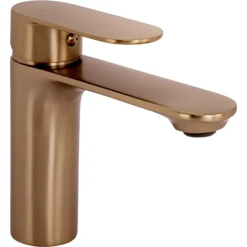 Vodovodní baterie Rea Umyvadlová baterie REA Drop Brush Copper low REA-B6381