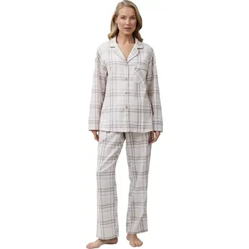 Dámské pyžamo Dámské pyžamo Aruelle Beline sv.káva velikost M