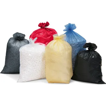 Pytle na odpadky Odpadkové pytle z polyethylenu (PE), 70 litrů, 575 x 1000 mm, 40 µ, černé, 250 kusů