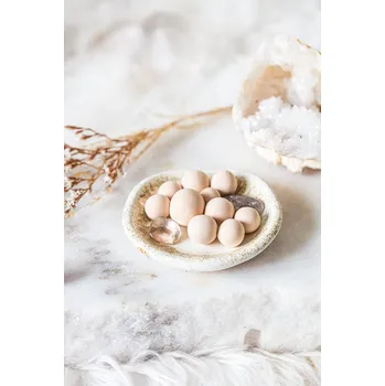 Aroma difuzér YogaDay Difuzér s keramickými kuličkami a krystaly Barva: Přírodní