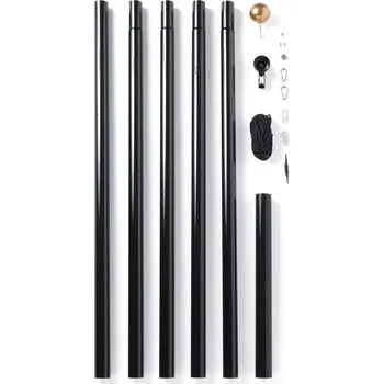 Vánoční dekorace Twinkly TWP-01K-POLE-B - Venkovní stojan pro vánoční stromeček 6 m černá