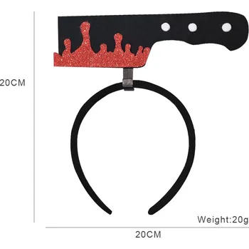 Čelenka, KRVAVÝ NŮŽ, 20x20 cm, 1 kus