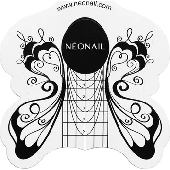 Šablona na prodlužování nehtů MOTÝL 100 ks