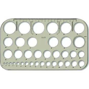 KOH-I-NOOR Šabona kružnicová z 37