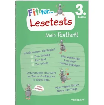 První čtění Fit für Lesetests 3. Klasse. Mein Testheft - Meyer, Julia