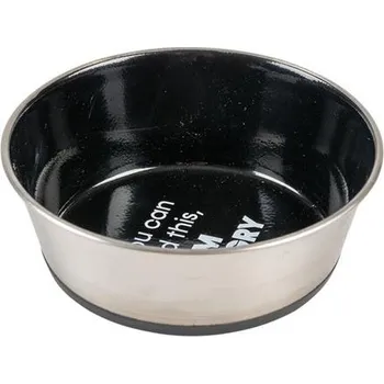 Miska pro psa Miska nerez Brushed I'm hungry 450ml Duvo+