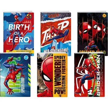 Sešit A4 linkovaný, 50 listový - Spider-Man, s UV lakem