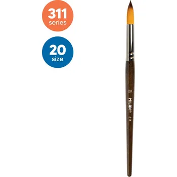 Umělecký štětec Štětec kulatý MILAN č. 20 - 311