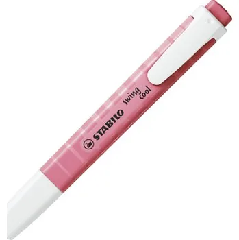 Zvýrazňovač Zvýrazňovač STABILO Swing Cool Pastel Edition třešňový květ růžový
