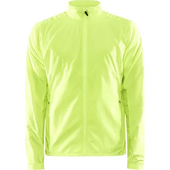 Pánská větrovka CRAFT bunda ADV Essence Wind - pánská - žlutá Velikost: XL