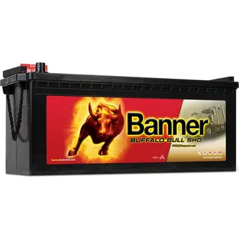 Autobaterie autobaterie BANNER Buffalo Bull SHD PROfessional 145Ah 12V 800A 514x189x195/220