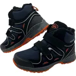 Sente Chlapecké modré softchellové zimní boty na suchý zip 04 Barva: Modrá, Velikost: 35