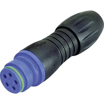 Elektrická zásuvka binder 99-9114-60-05 kulatý faston, 1 ks